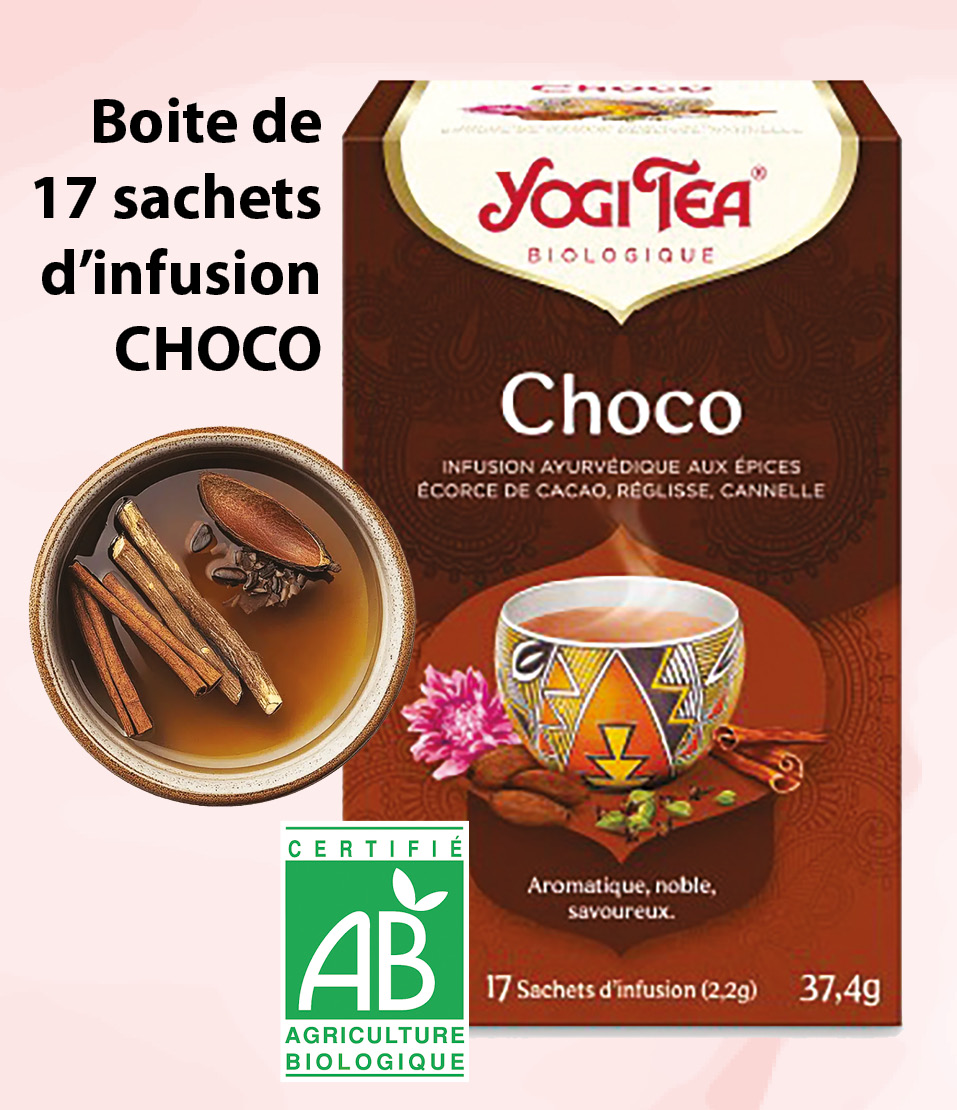 Présentation boite Yogi tea Choco Yogi Tea CHOCO – Image 1