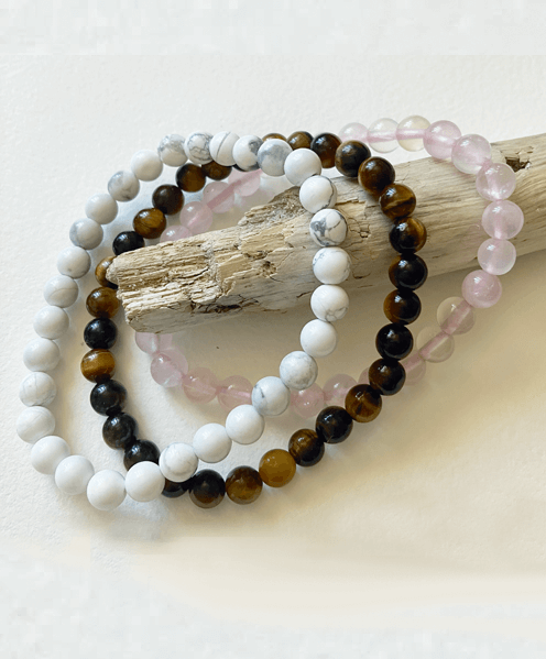 Trio de bracelets protecteurs énergétiques